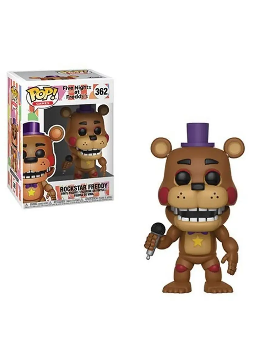 Фигурка POP! Games FNAF Pizza Rockstar Freddy 32052 Funko купить по цене 0  сум в интернет-магазине Wildberries в Узбекистане | 28804332