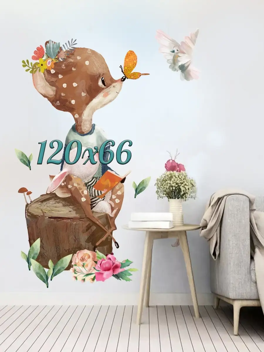 WALL STICKERS Наклейки для интерьера для детей на стену декор для дома инт…