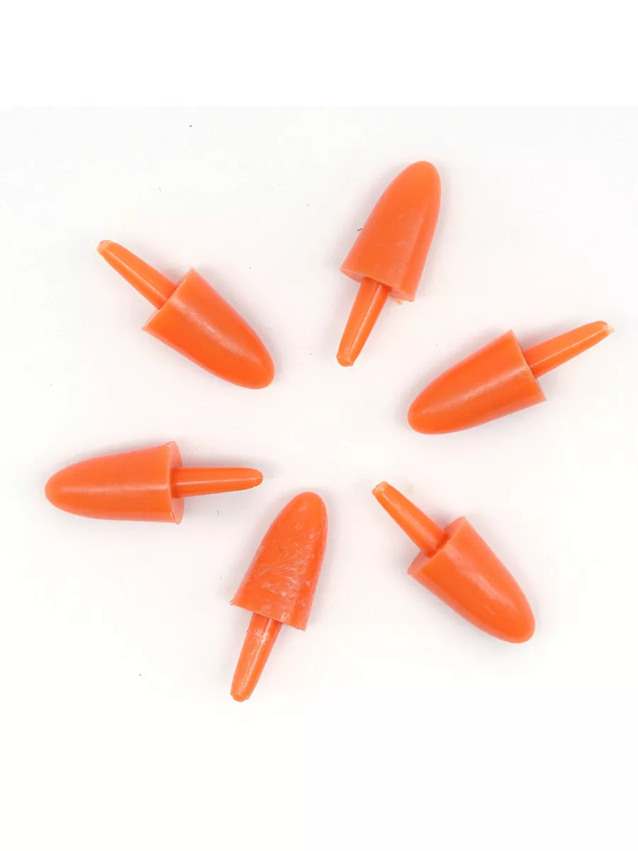Мастер-класс: Нос-морковка для снеговика