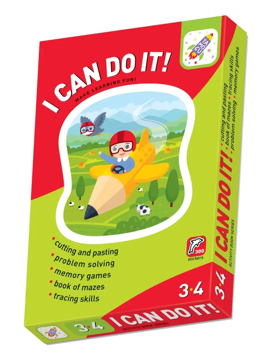 I Can Do It! Activity pack for children aged 3-4 Я могу купить по цене 1  258 ₽ в интернет-магазине Wildberries | 34602013