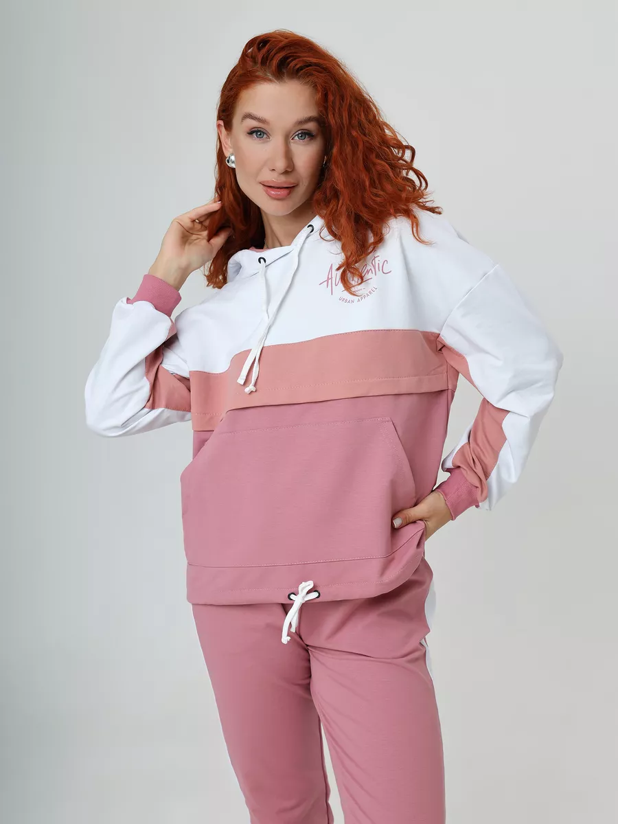 Розовый спортивный Oversized костюм ASOS Design