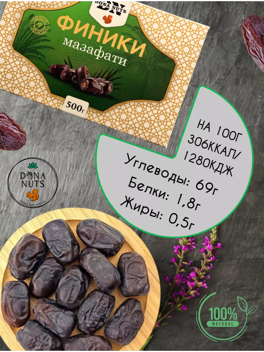 Финики мазафати иранские без сахара DONA NUTS купить по цене 245 ₽ в  интернет-магазине Wildberries | 38039910