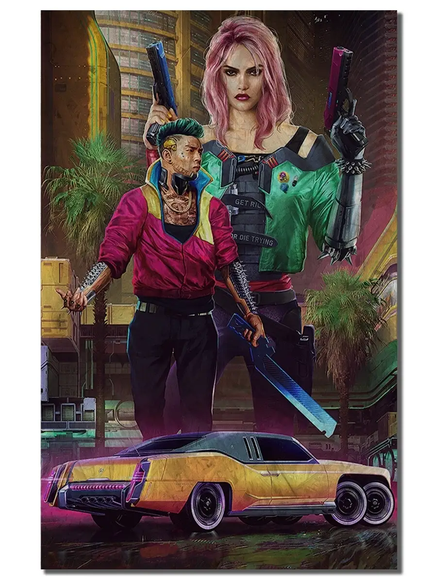 Герои Cyberpunk 2077