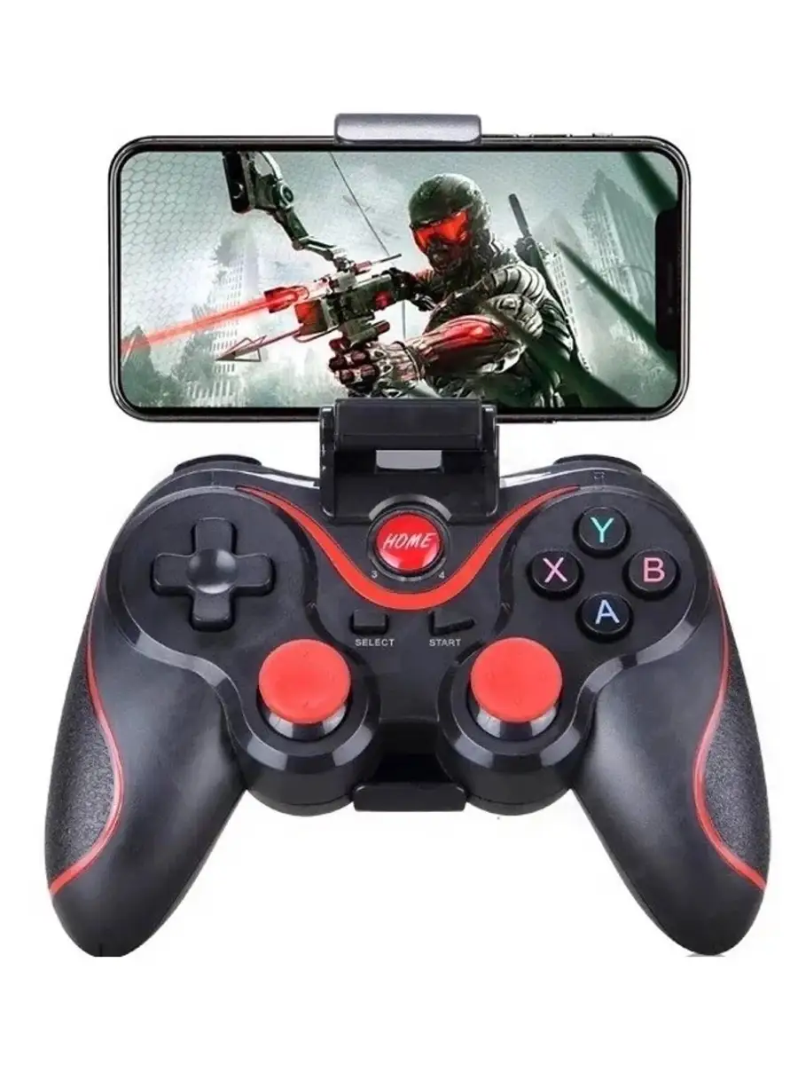 Геймпад для телефона Wireless Controller X3 с держателем QVATRA купить по  цене 25,01 р. в интернет-магазине Wildberries в Беларуси | 38687337