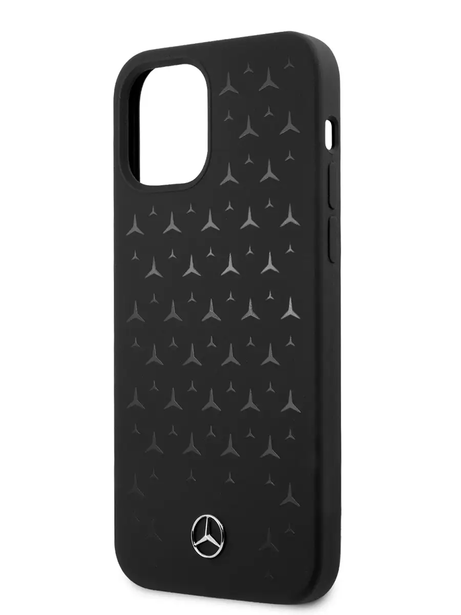 MERCEDES-BENZ Чехол на iPhone 12 Pro силиконовый Liquid silicone