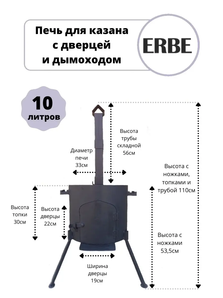 Дополнительная труба в печь для казана