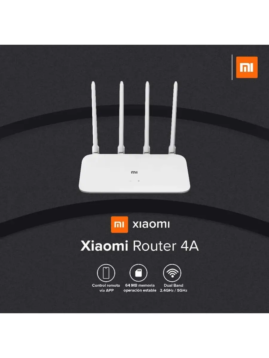 Xiaomi Роутер Wi-Fi Mi Router 4A White