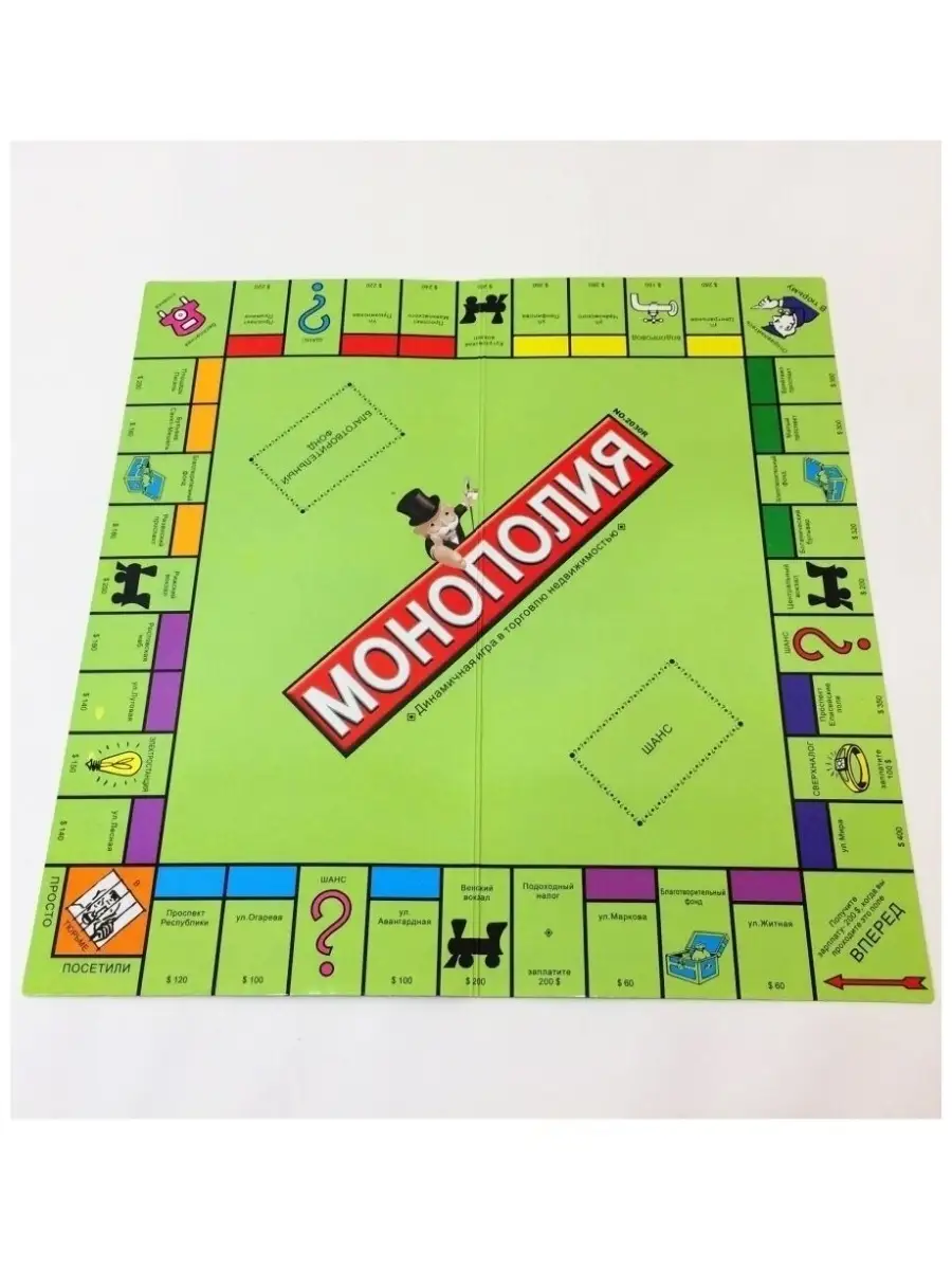 Настольная игра Монополия Классическая 40х27х5,5 см MONOPOLY купить по цене  484 ₽ в интернет-магазине Wildberries | 39359521