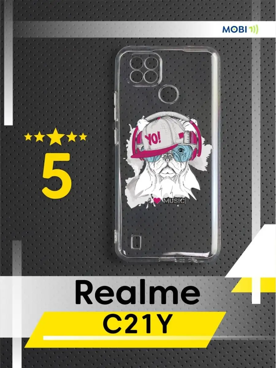 Mobi711 Красивый чехол Realme C21Y